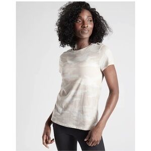 Athleta crewneck short sleeve camo t shirt